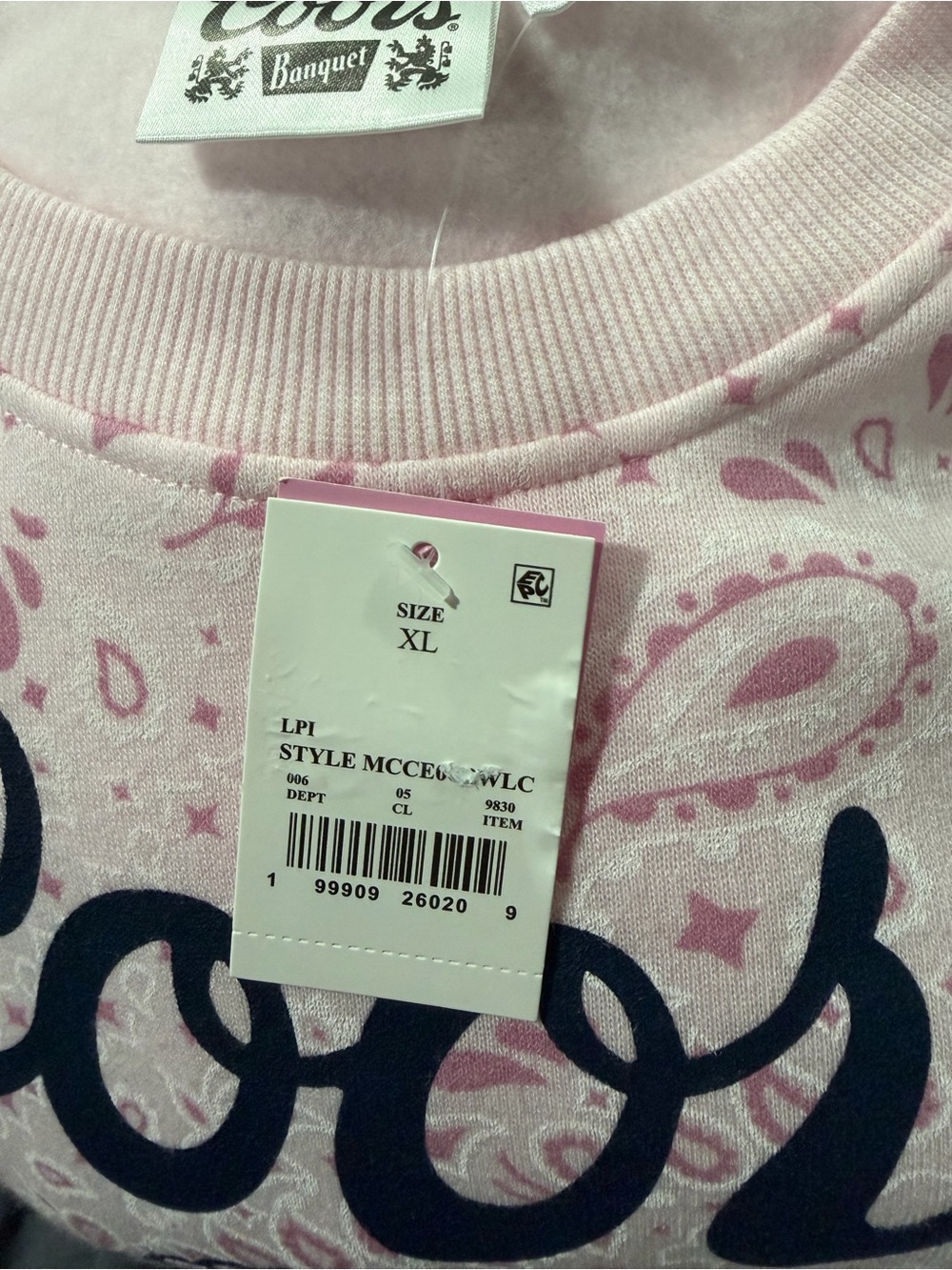 Pink Rodeo Graphic Sweatshirt - XS,S, - Picture 6 of 6